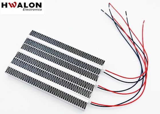 300W PTC 알루미늄 히터 세라믹 에어 히터 환기 단위 장치 120*75*15mm에 대한 일정한 온도 난방 요소