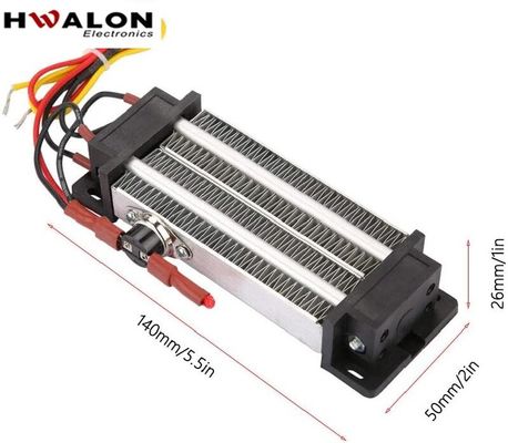 500W 110V 알루미늄 PTC 난방 원자 세라믹 공기 온도 일정한 온도 공기 난방 원자, 에어컨, 애완 동물 건조기, 옷 건조기 및 습기장용으로 적합
